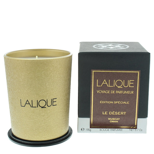 Lalique Le Desert Muscat Oman Candle 190g