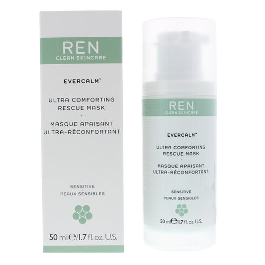 Ren Evercalm Ultra Comforting Rescue Sensitive Skin Mask 50ml