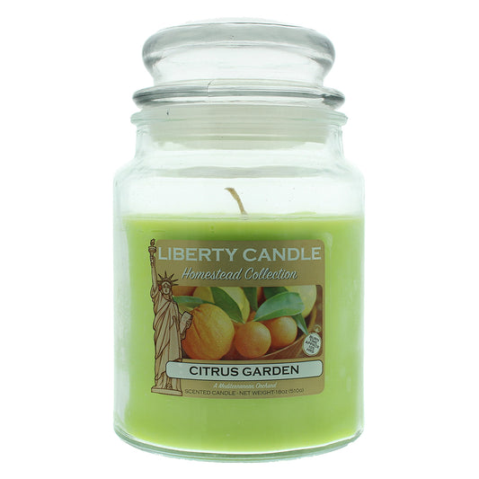 Liberty Candle Homestead Collection Citrus Garden Candle 18oz