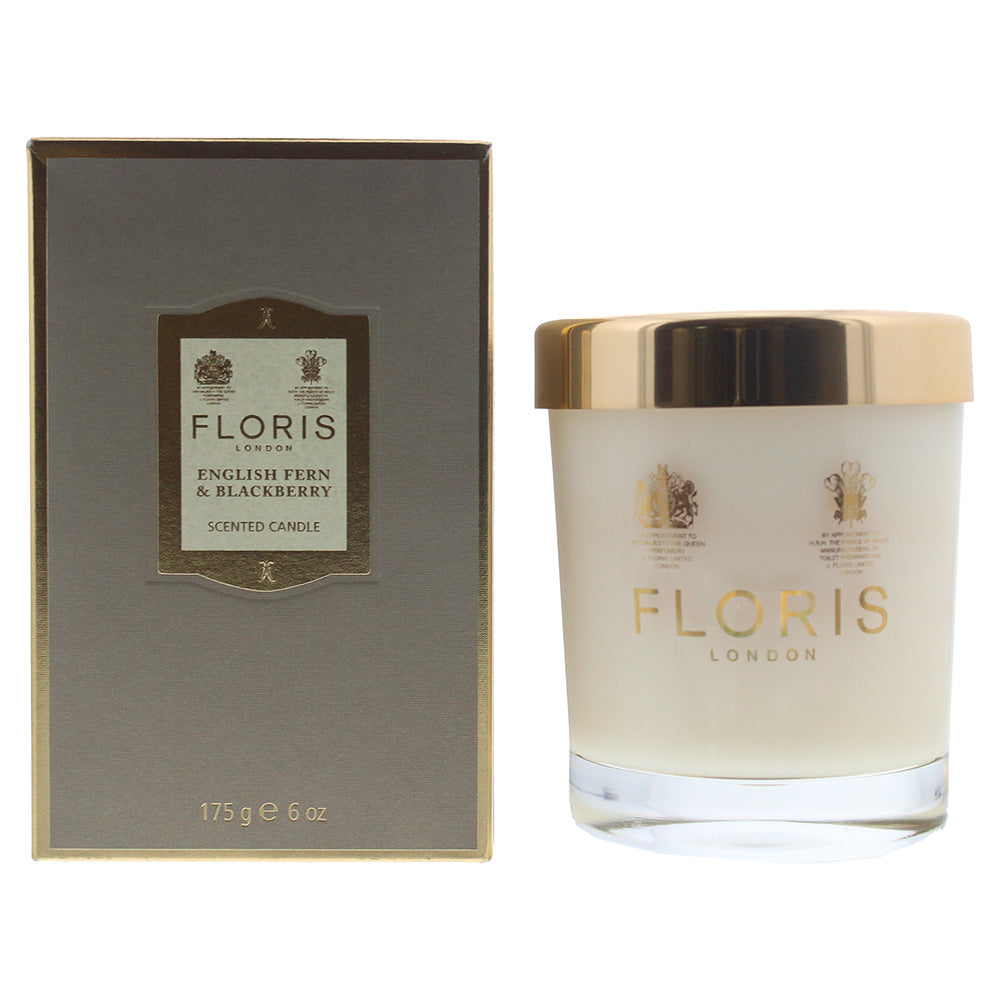 Floris English Fern & Blackberry Scented Candle 175g