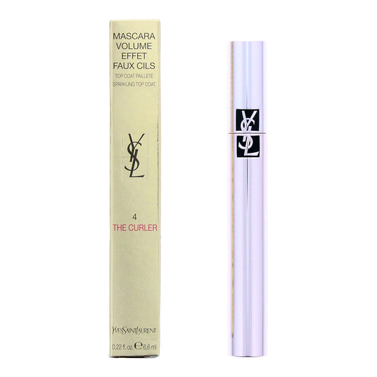 Yves Saint Laurent The Curler Silver Top Coat Mascara 6.6ml