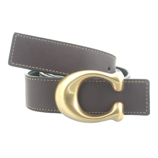 Coach Brown And Black Reversible Belt Size 36