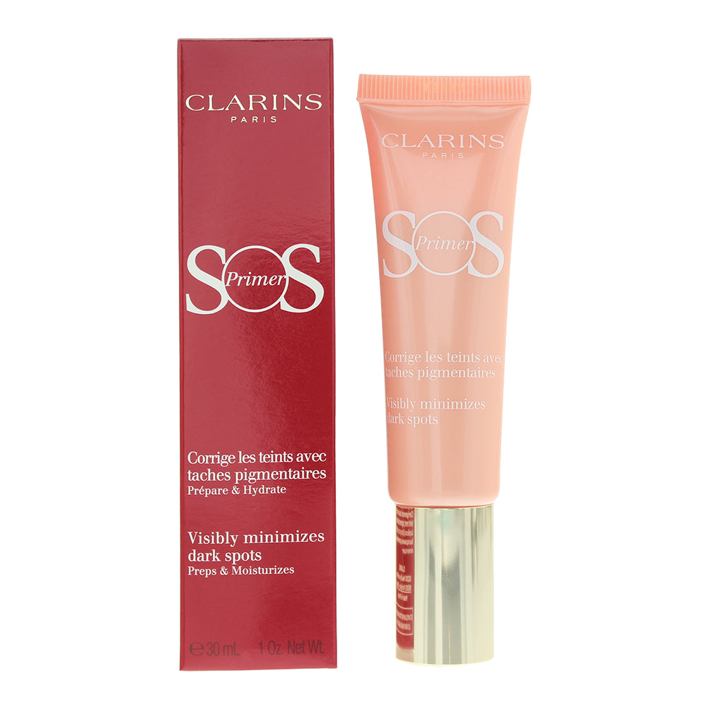 Clarins SOS Primer Visibly Minimises Dark Spots #03 Coral 30ml