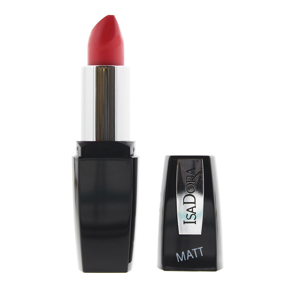 Isadora Perfect Matt 04 Hot Coral Lipstick