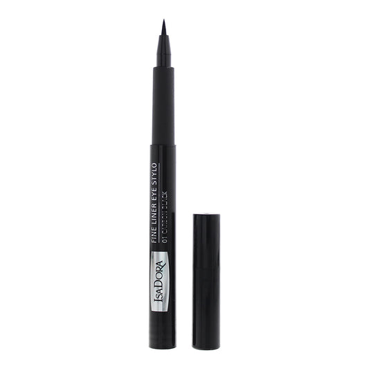 Isadora 01 Carbon Black Fine Liner Eye Stylo