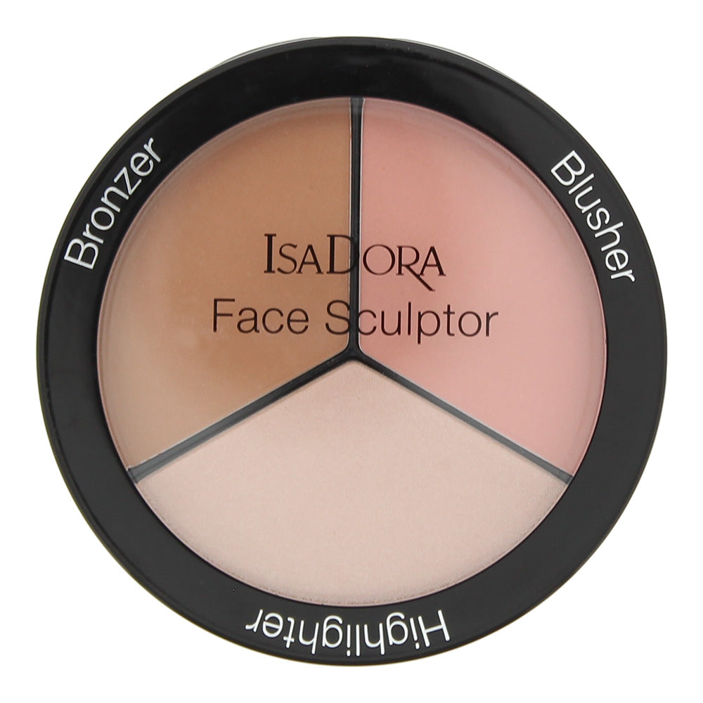 Isadora Face Sculptor Bronzer/Blusher/Highlighter 01 Warm Peach