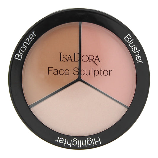 Isadora Face Sculptor Bronzer/Blusher/Highlighter 01 Warm Peach