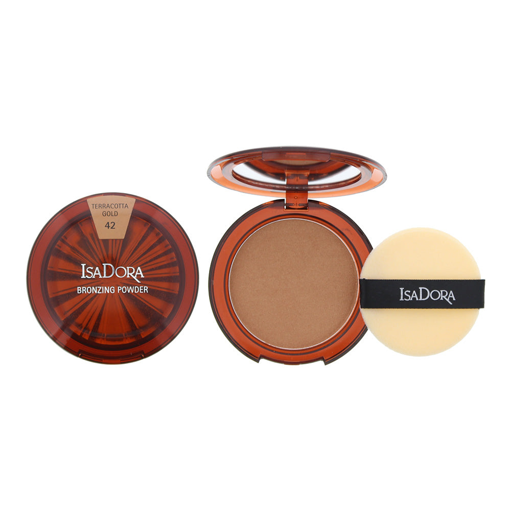 Isadora 42 Terracotta Gold Bronzing Powder 10g