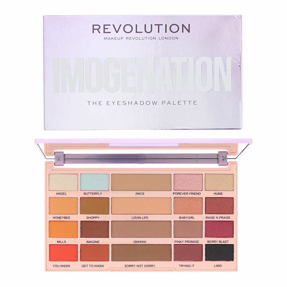 Revolution Imogenation Eye Shadow Palette 4 x 2.2g - 16 x 0.75g