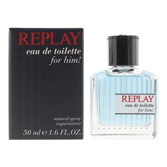 Replay For Him Eau De Toilette 50ml