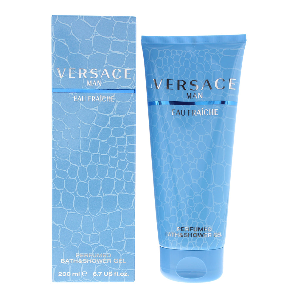 Versace Man Eau Fraiche Perfumed Bath & Shower Gel 200ml