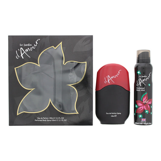 Eden Classic Le Jardin d'Amour Romance Is In The Air 2 Piece Gift Set: Eau De Parfum 100ml - Body Spray 150ml