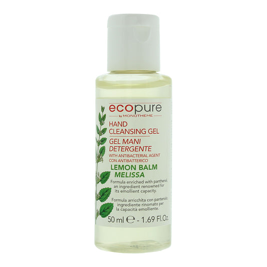 Monotheme Ecopure Lemon Balm Hand Cleansing Gel 50ml