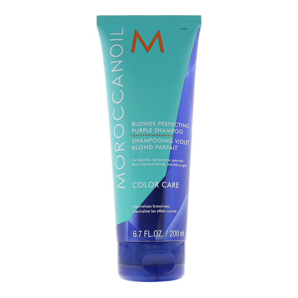 Moroccanoil Color Care Blonde Perfecting Purple Shampoo 200ml