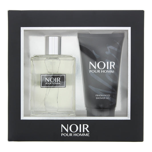 Prism Noir Pour Homme 2 Piece Gift Set: Eau De Toilette 100ml - Shower Gel 150ml