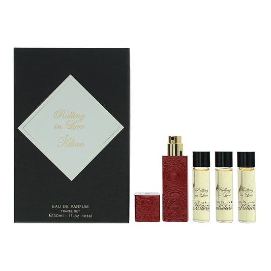 Kilian Rolling In Love 4 Piece Gift Set: 4 x Eau De Parfum 7.5ml