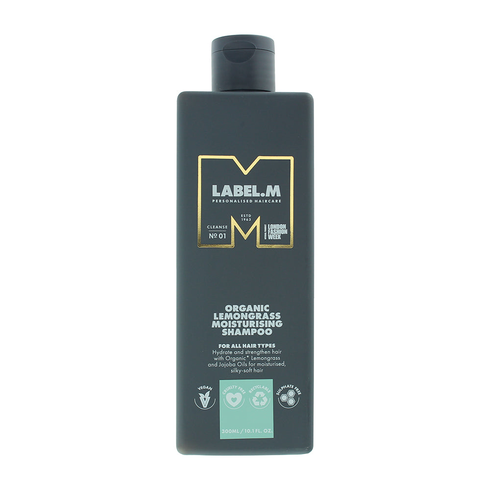 Label M Organic Lemongrass Moisturising Shampoo 300ml