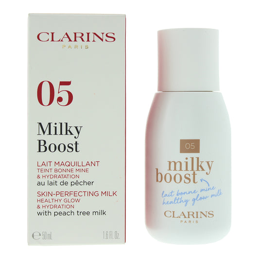 Clarins Milky Boost 05 Milky Sandalwood Foundation 50ml