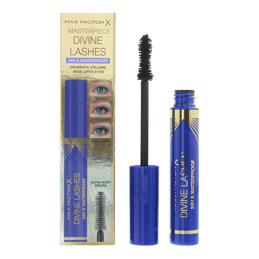 Max Factor Divine Lashes 24H Waterproof Black Mascara