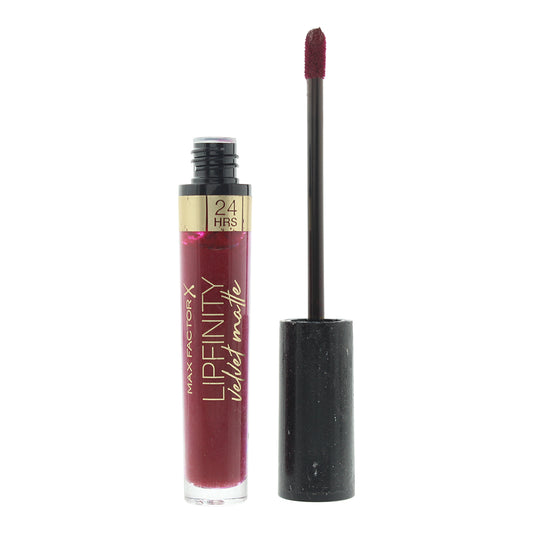 Max Factor Lipfinity Velvet Matte 90 Red Allure Liquid Lipstick 3.5ml