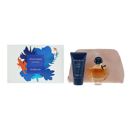 Guerlain Shalimar 2 Piece Gift Set: Eau de Parfum 50ml - Body Lotion 75ml - Pouch