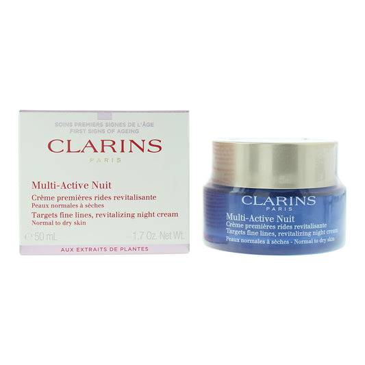 Clarins Multi-Active Normal/Dry Skin Night Cream 50ml