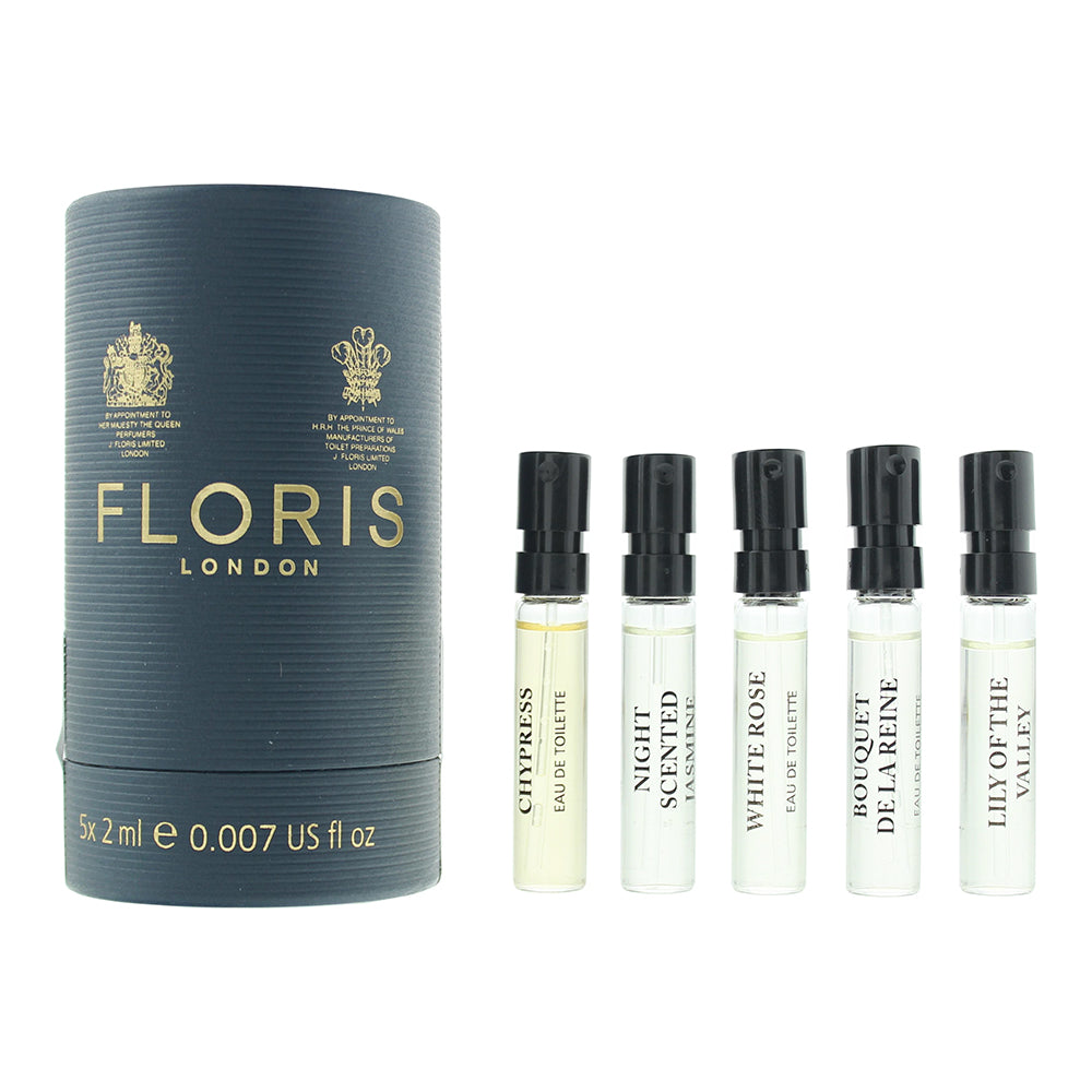 Floris Discovery Collection 5 Piece Gift Set: Eau De Toilette 5 x 2ml