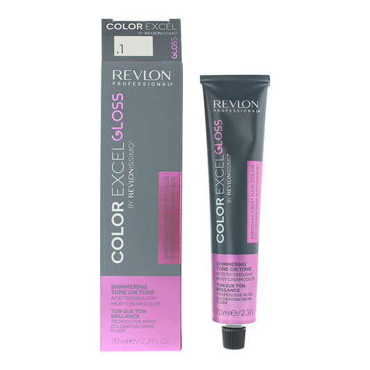 Revlon Revlonissimo Colorsmetique Color Excel Gloss 1 Anti-Red Hair Colour 70ml