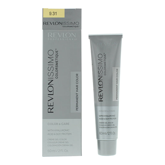 Revlon Revlonissimo Colorsmetique 9.31 Very Light Beige Blonde Hair Colour 60ml