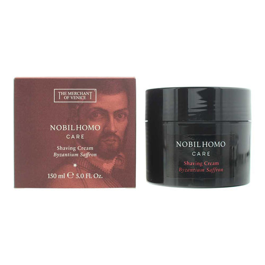 The Merchant Of Venice Nobil Homo Care Byzantium Saffron Shaving Cream 150ml