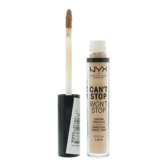 NYX Can't Stop Won't Stop 24H Soft Beige Concealer 3.5ml