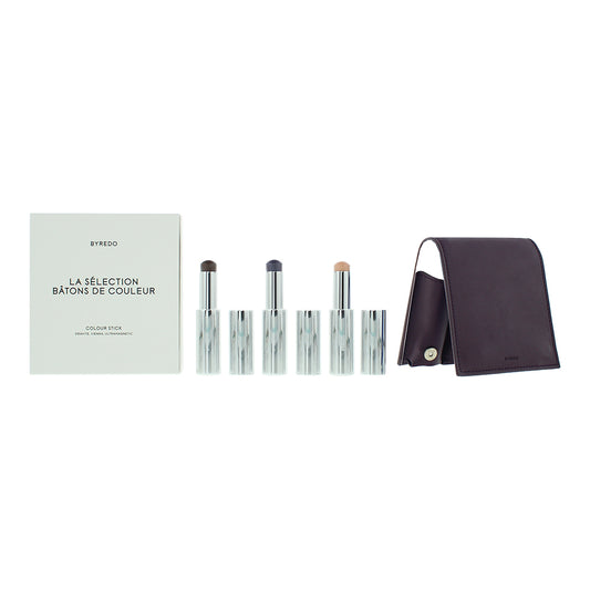 Byredo Plum Set Of 3 + Leather Pouch: Solar Flare Flower Play Kumato Face Stick 9g