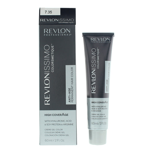 Revlon Revlonissimo Colorsmetique 7.35 Amber Blonde Hair Colour 60ml