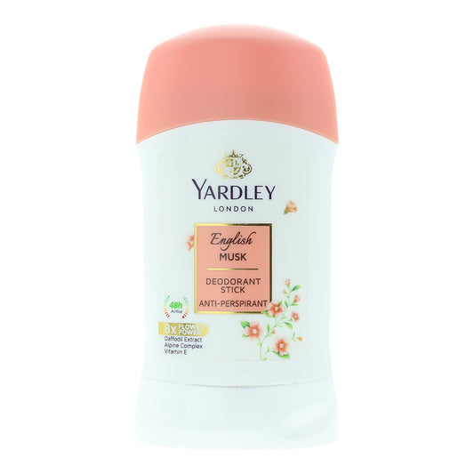 Yardley English Musk Anti-Perspirant Deodorant Stick 50ml