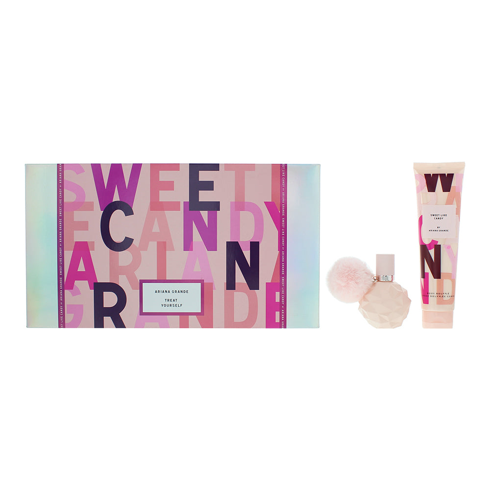 Ariana Grande Sweet Like Candy 2 Piece Gift Set: Eau De Parfum 30ml - Body Lotion 100ml