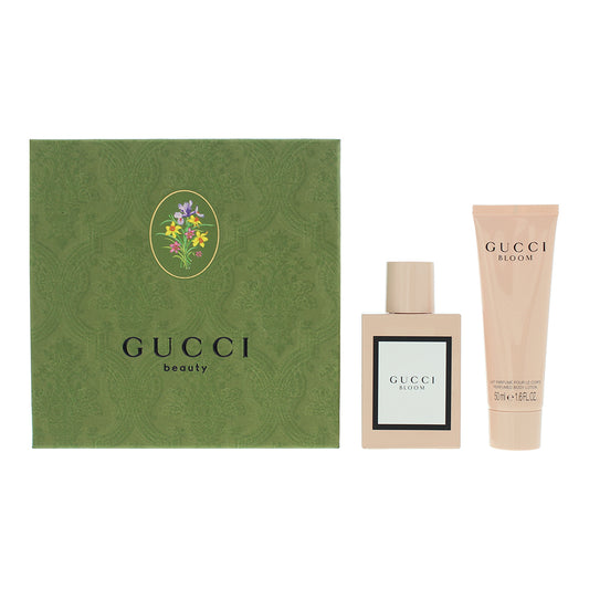 Gucci Bloom 2 Piece Gift Set: Eau de Parfum 50ml - Body Lotion 50ml