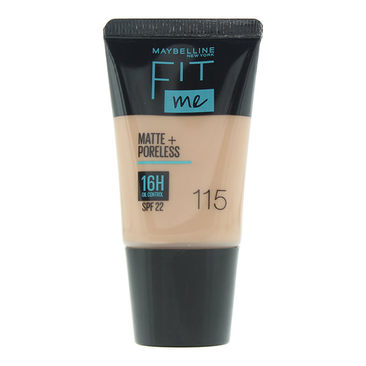 Maybelline Fit Me Matte + Poreless Spf 22 115 Foundation 18ml