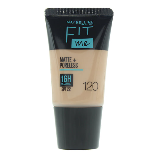 Maybelline Fit Me Matte & Poreless Spf 22 120 Foundation 18ml