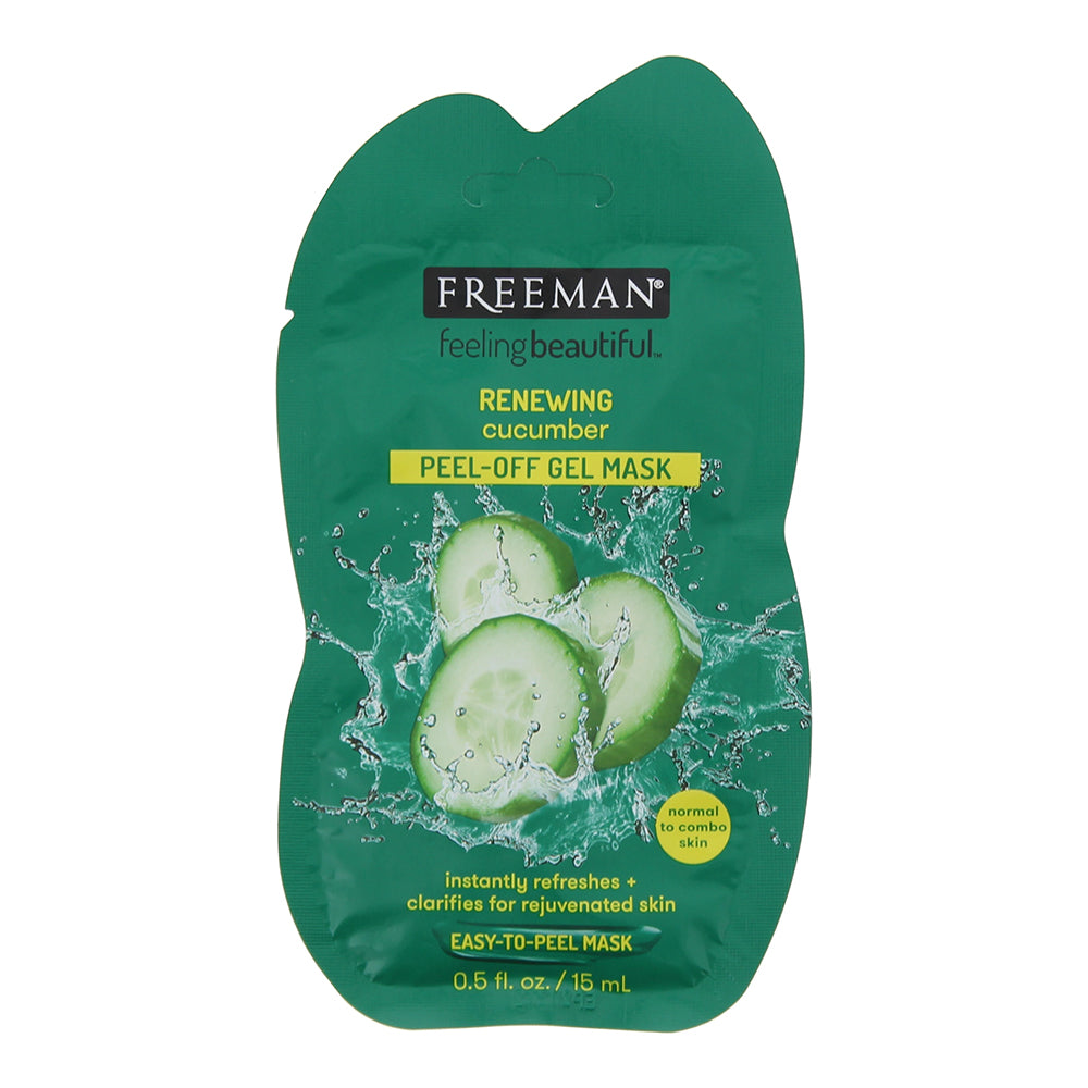 Freeman Feeling Beautiful Renewing Cucumber Peel Off Gel Mask 15ml