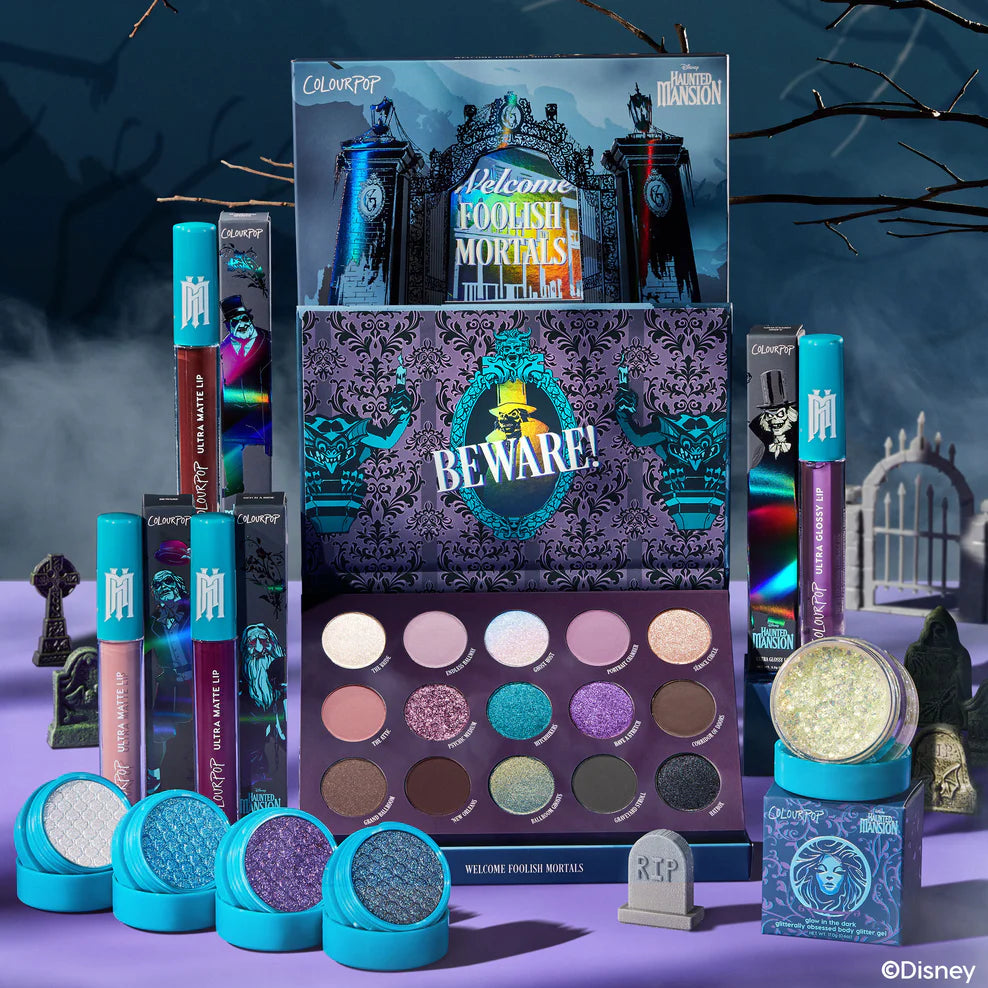 Colourpop haunted mansion and colourpop collection