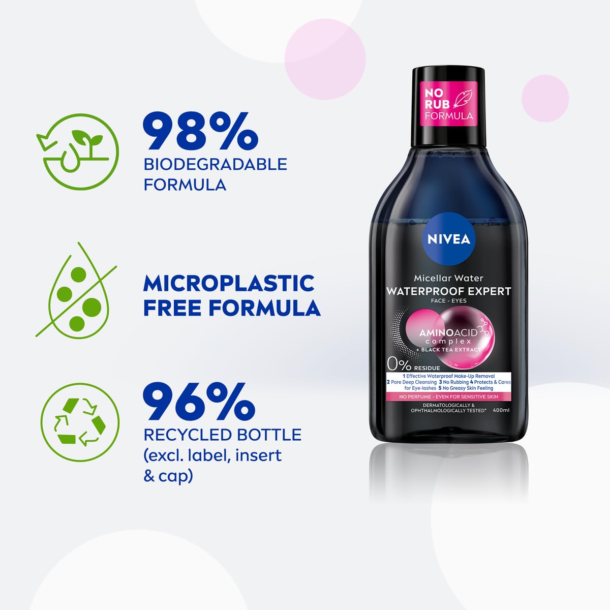 NIVEA MicellAIR Professional Waterproof Make-Up Remover