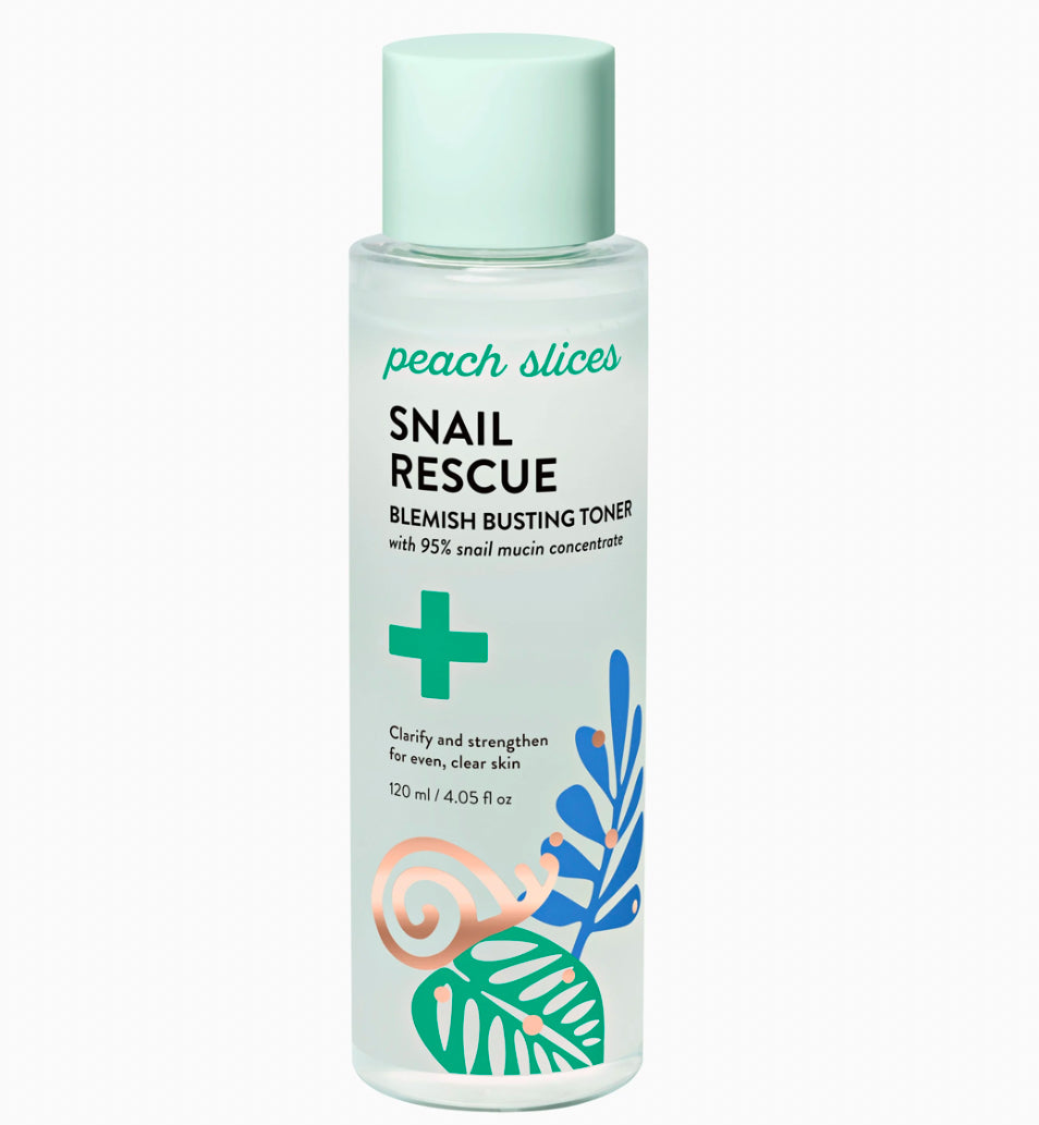 Peach Slices Snail Rescue Blemish Busting Toner