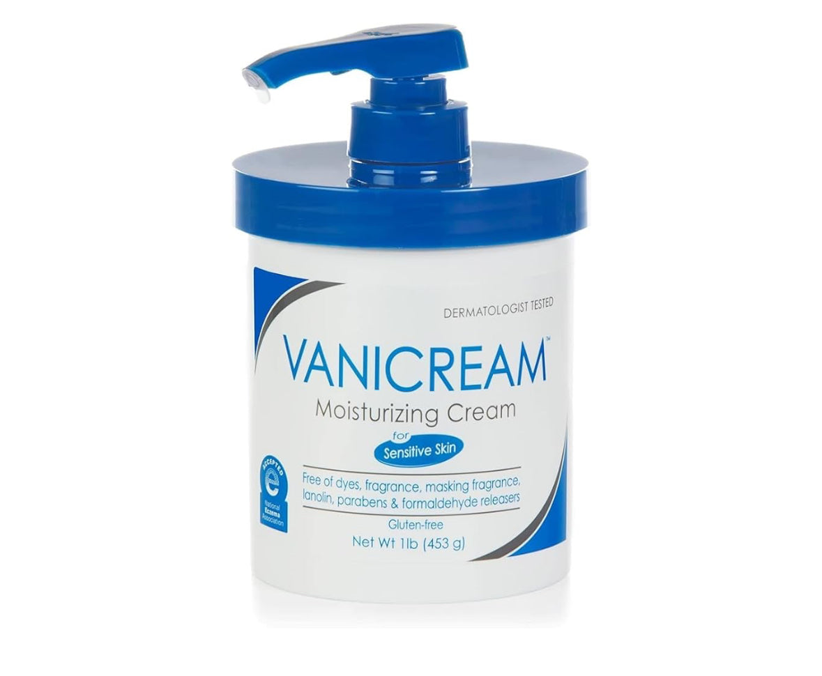 Vanicream Moisturizing Skin Cream with Pump Dispenser