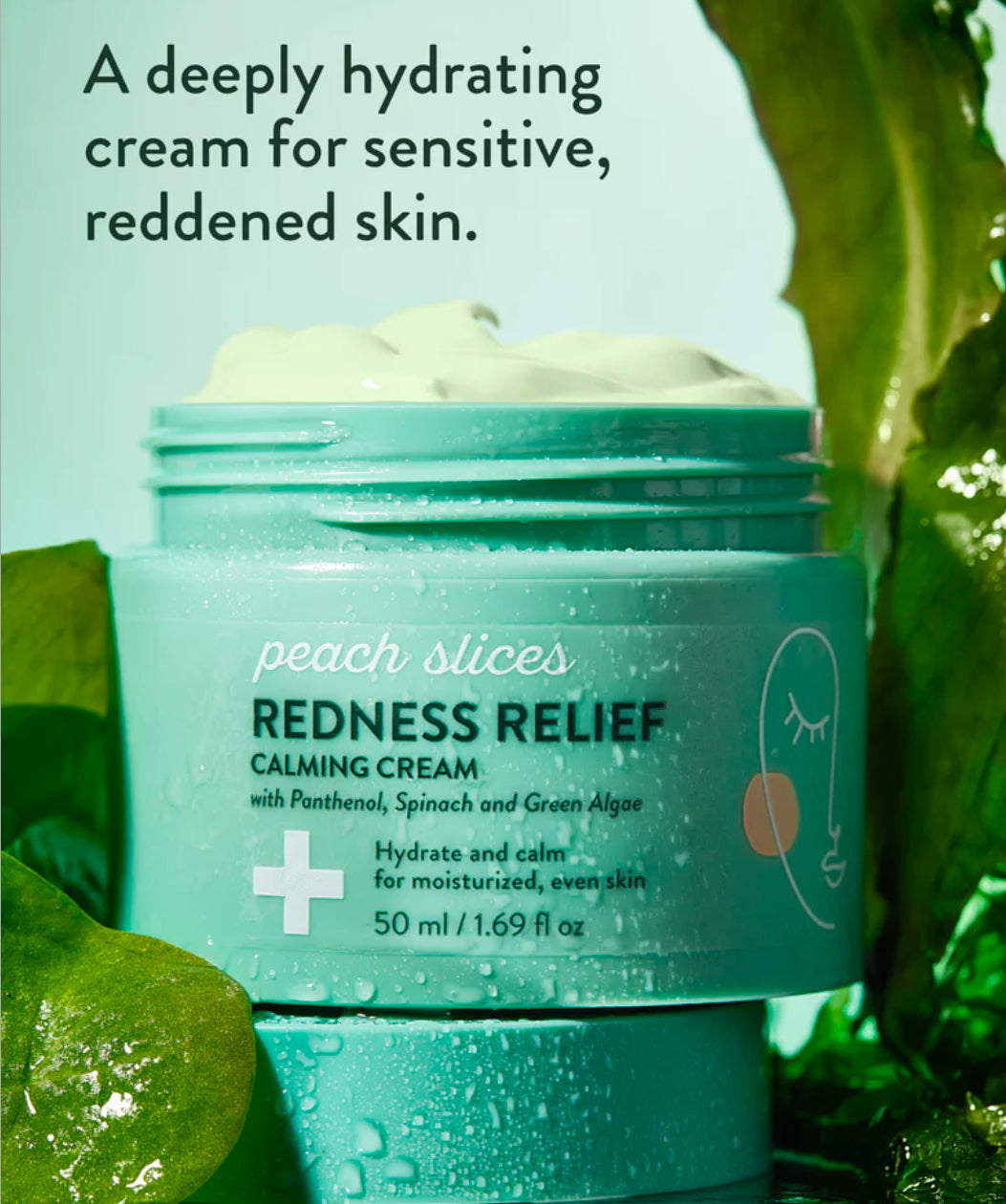 Peach Slices Redness Relief Calming Cream