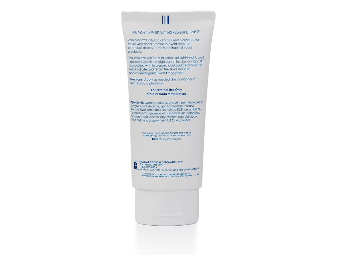 Vanicream Daily Facial Moisturizer With Ceramides and Hyaluronic Acid