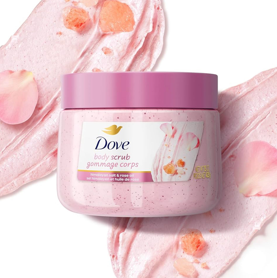 Dove Himalayan & Rose Body Scrub