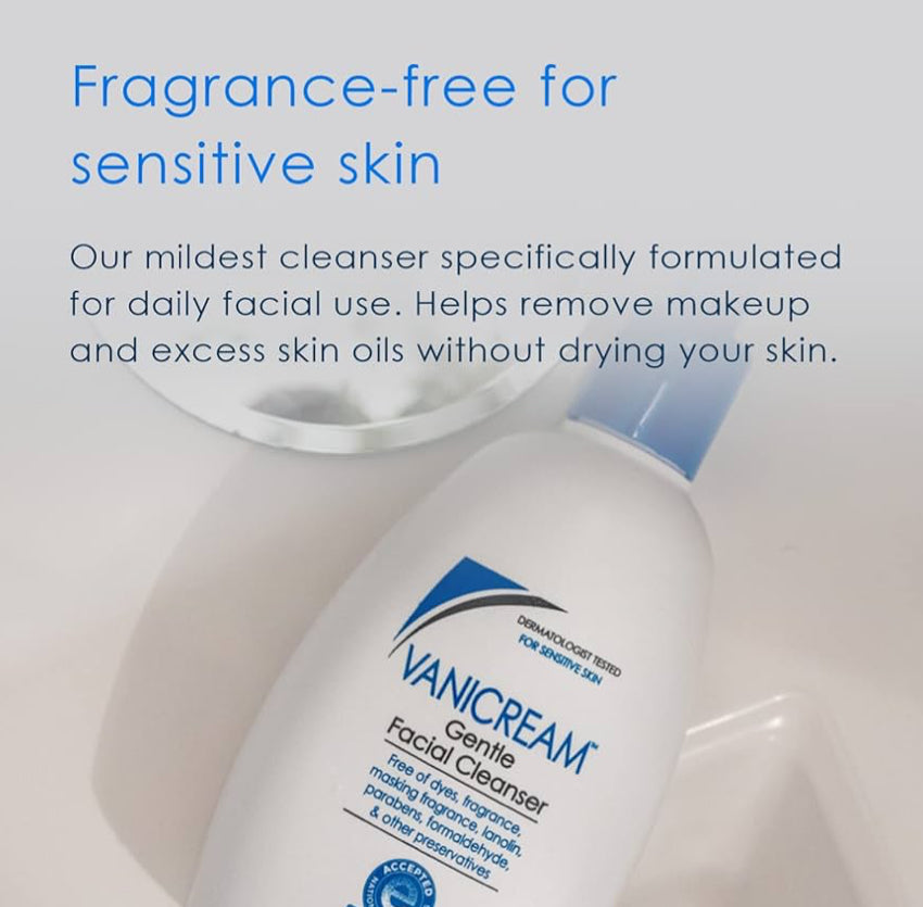 Vanicream Gentle Facial Cleanser with Pump Dispenser