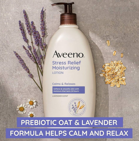 Aveeno Stress Relief Moisturizing Body Lotion with Lavender