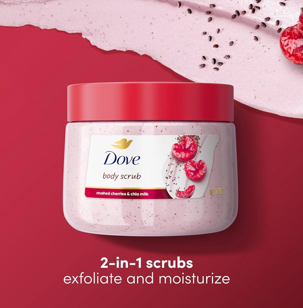 Dove Cherry & Chia Body Scrub