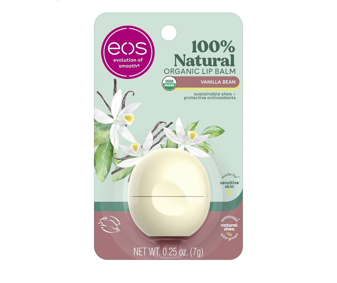 EOS Natural & Organic Lip Balm Sphere Vanilla Bean